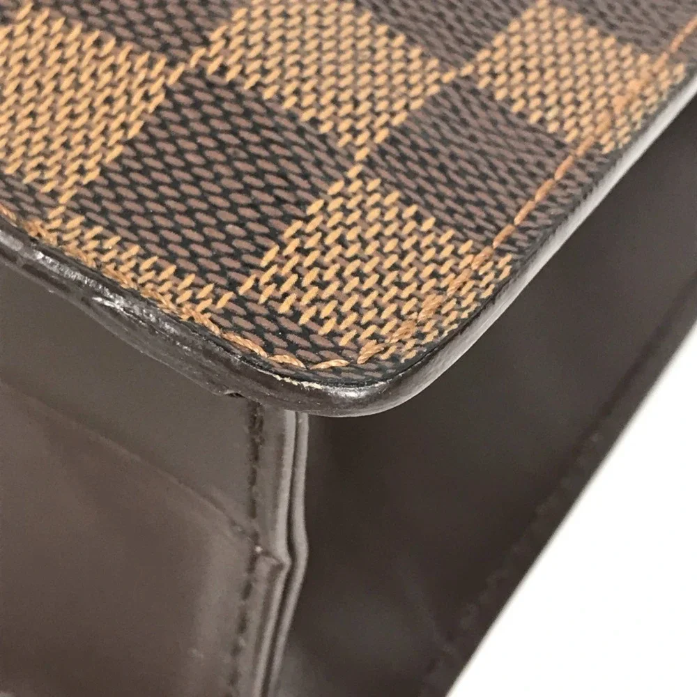 LOUIS VUITTON Brown Damier Canvas Shoulder Bag